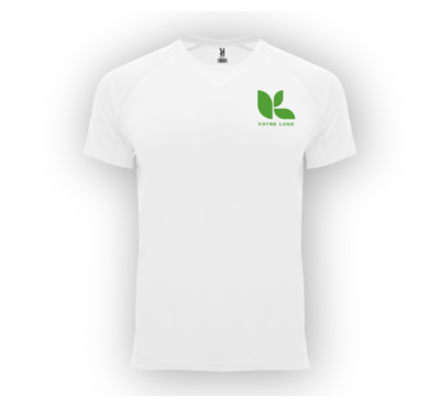 Tee-shirt Bahrain homme blanc