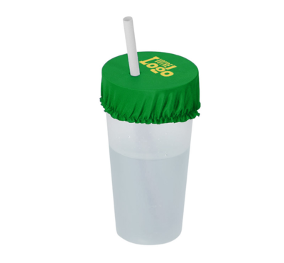 couvre gobelet personnalisable couleur vert 