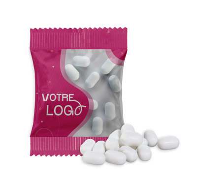 tic tac avec sachet papier à personnaliser