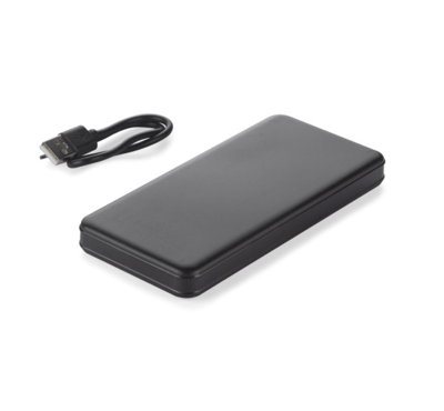 batterie externe couleur noir 