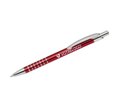 Stylo à bille rouge impression numérique