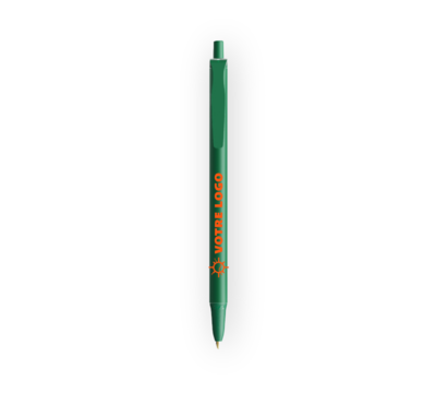 stylo bic clic stic bille vert personnalisé