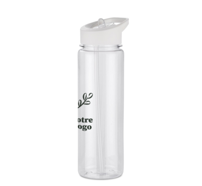 bouteille blanche personnalisable