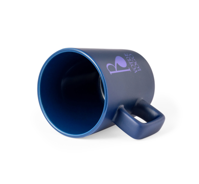 mug en céramique couleur bleu 300 ml