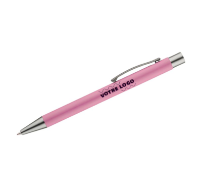 stylo goma rose