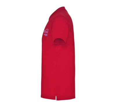polo pour enfant manche courte couleur rouge