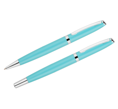 stylos publicitaire couleur turquoise