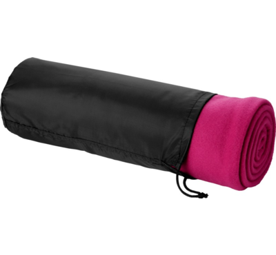 plaid en polaire personnalisable avec housse 