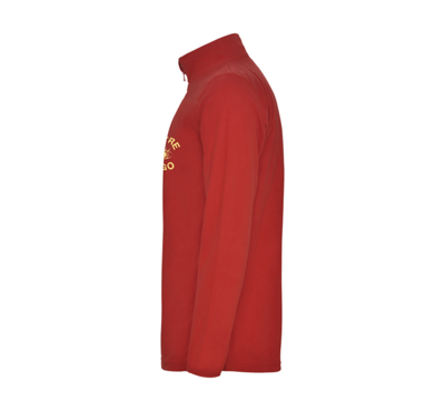 veste polaire couleur rouge 