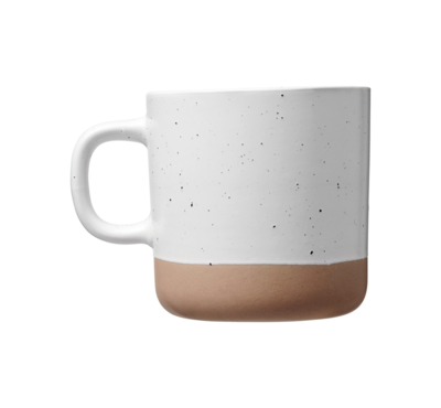 mug en céramique blanc