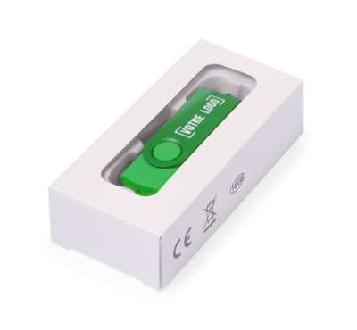 clé usb 16gb couleur vert publicitaire