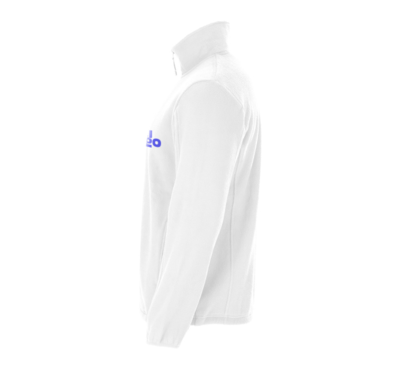 veste en polaire couleur blanc personnalisable