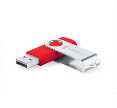 clé USB 8gb couleur rouge 
