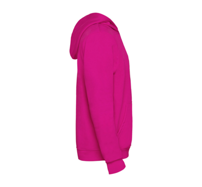 sweat à capuche couleur fushia