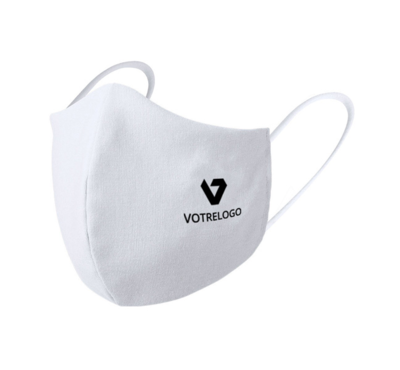 Masque lavable blanc