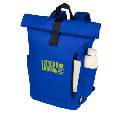 sac à dos 18L en RPET personnalisable couleur bleu roy