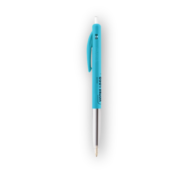 Bic Stylo turquoise M10 clic