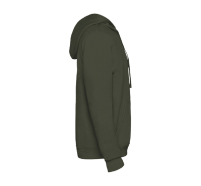 sweat à capuche pour homme couleur kaki