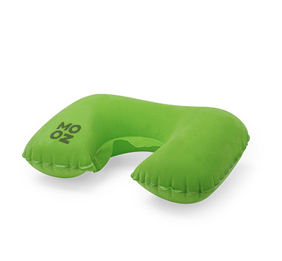 Coussin de voyage vert