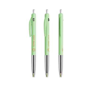 stylo bille couleur vert bic