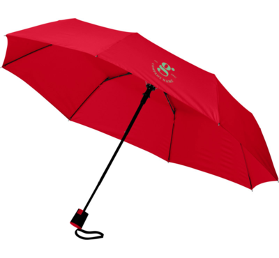 parapluie pliable rouge 