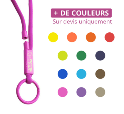 tour de cou avec tube couleur sur devis 