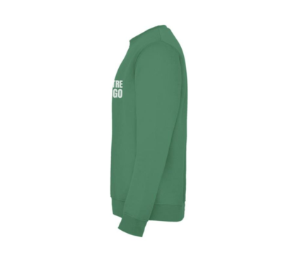 pull vert personnalisable unisexe