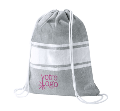 sac à dos paréo de couleur grise