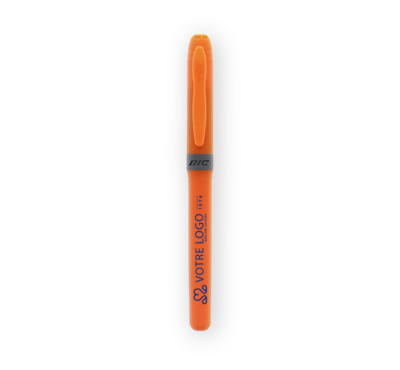 Surligneur orange Bic personnalisable 