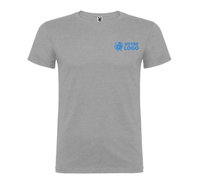 tshirt gris manche courte pour enfant 