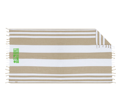 paréo serviette couleur naturel RPET personnalisable