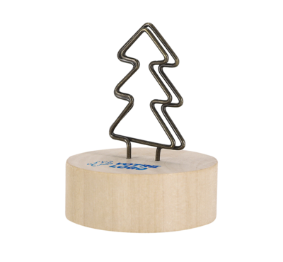 clip forme de noel sapin publicitaire