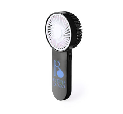 ventilateur couleur noir publicitaire