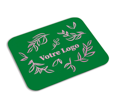 tapis de souris personnalisable couleur vert