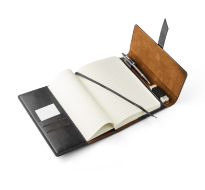 intérieur carnet A5 cuir