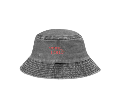 bob gris personnalisable 