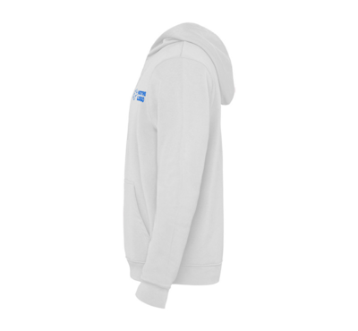 sweat à capuche couleur blanc pour enfant