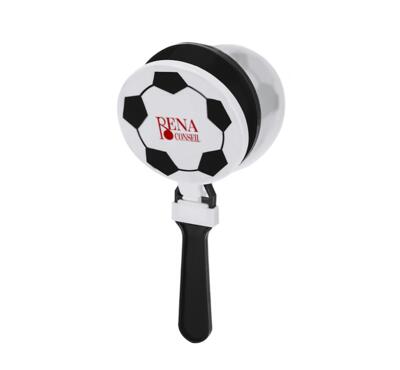 clapper foot publicitaire 