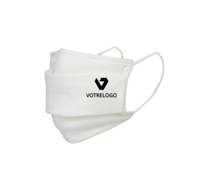 Masque lavable blanc