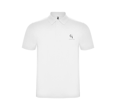 Polo unisexe blanc