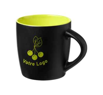 couleur vert mug bicolore