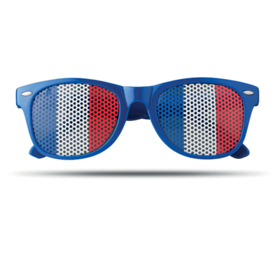 lunette personnalisable avec drapeau de la france 