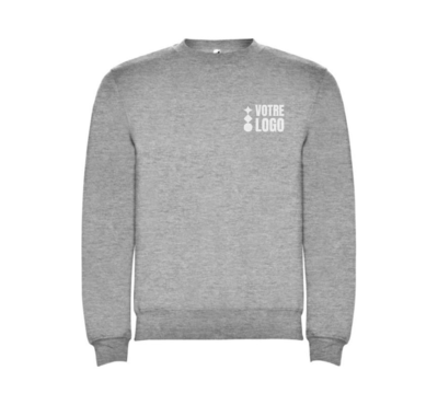 pull gris personnalisable 