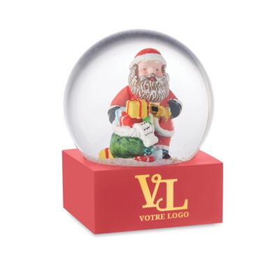 Boule à neige de Noël personnalisée