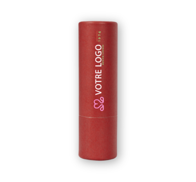 baume à lèvres rouge fermé