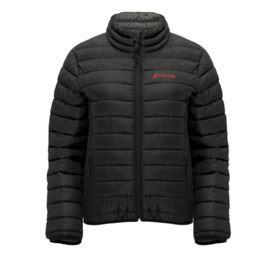 doudoune couleur noir pour femme personnalisable