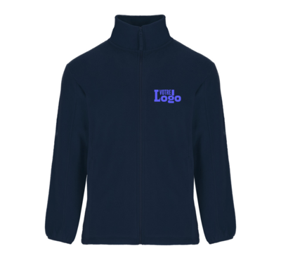 veste polaire bleu marine