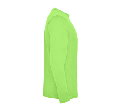 tshirt à manche longue pour enfant couleur vert personnalisable