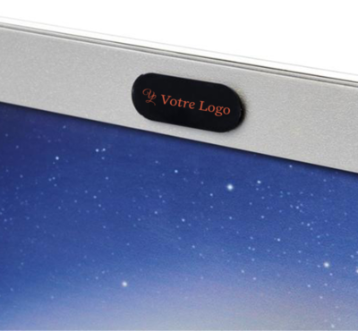 Cache camera noir ouvert