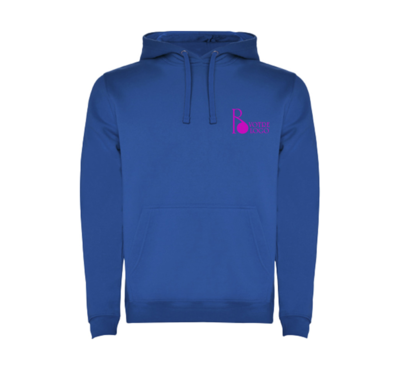 sweat à capuche personnalisable bleu